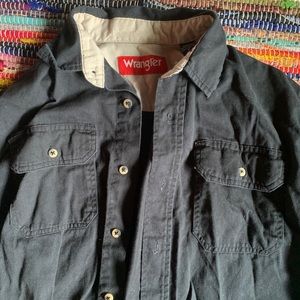 wrangler button up!